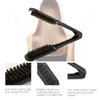MEN'S GROOMING BARBER PRO Boar Bristle Hair Brush, Double Sided, Oblong, for Dry Straight Hair, Unisex