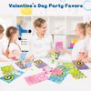24 Pack Valentines Day Gifts for Kids Classroom Fidget Sensory Spinners Toys Valentine's Day Greeting Cards Valentines Day Exchange Cards Gifts for School Valentine Party Favor