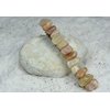 Peach Moonstone French Barrette Hair Clip 4" or 100 mm Length