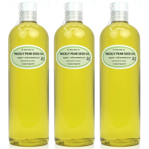 48 OZ PRICKLY PEAR SEED OIL BY DR.ADORABLE 100% PURE COLD PRESSED