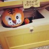 Gadpiparty Dont Touch Useless Box Wooden Useless Box Toy Tricky Toys Funny Tiger Box Toy Leave Me Alone Decorative Machine Tiger Toys for Kids Friends Home and Office Desk
