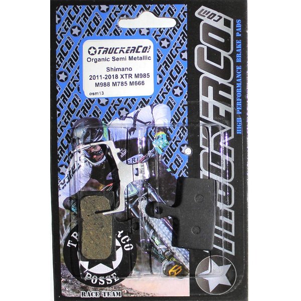 Organic Semi-Metallic brake pads compatible with Shimano 2011-2020 XTR XT SLX deore BR-M9020 trail BR-M9000 M987 M985 M8000 M988 M785 RS785 R785 S700 RS685 M675 M666 M615 M610 F01A F03C G01A G03C G03s