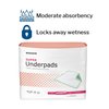 McKesson Super Underpads, Incontinence Bed Pads, Moderate Absorbency, 23 in x 36 in, 10 Count