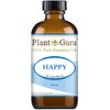Plant Guru Happy Essential Oil Blend 4 oz 100% Pure, Undiluted, Therapeutic Grade