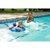 Posh Creations Floating Animal Pool Floats with EPS for Kids, Teens and Adults, Comfy Stuffed Pool Float for Lounging, Mesh - Medium Whale Shark
