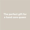 Camille Beckman Romantic Manicure Gift Set, French Vanilla, Glycerine Hand Therapy 6 oz, Premium Crystal Nail File