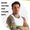 CrazyBull Hair Clay Play Medium Hold Clay - Styling Clay with Volcanic Ash Bentonite - Long-Lasting and Vegan Friendly Hair Clay for Men - 3.38 oz