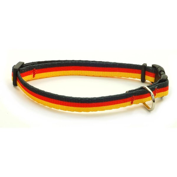 German Cat Collar | Breakaway Cat Collar | Safety Release Buckle | Germany Flag | USA Made