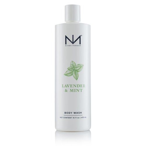 Niven Morgan Lavender and Mint Body Wash 16 Fluid Ounces