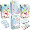 24 PCS Swimming Pool Party Favor Bags with Stickers - Pool Party Candy Bags – Pool Goodie Gift Treat Bags Pool Party Themed Birthday Party Supplies