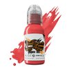 World Famous Red Tattoo Ink, Vegan and Professional Ink, Made in USA, Maximus Peach Blossom Red, 1 oz