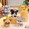 ALITTDRE Micro Mini Building Blocks Dog Pets Cute Animal Model Set Building Pet Toys Bricks Gifts for Kid and Adult (Border Collie)