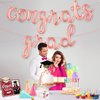 KatchOn, Rose Gold Congratulations Balloons - 16 Inch | Script Congrats Grad Balloons for Graduation Decorations Class of 2024 | 2024 Graduation Balloons, Graduation Balloons Class of 2024 Decorations