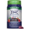 Nature's Truth Zinc Gummies for Adults | 50 mg | 60 Count | Vegan, Non-GMO & Gluten Free Extra Strength Supplement | Mixed Berry Flavor