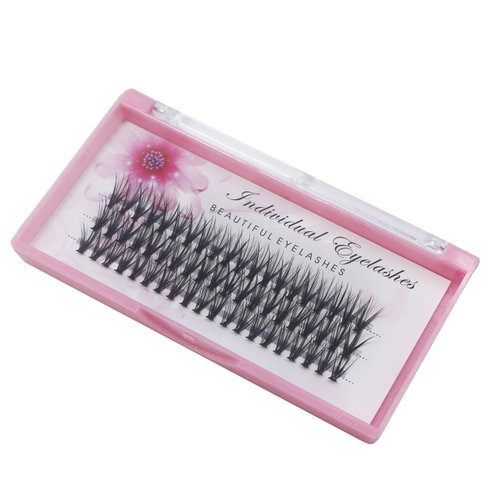 Bodermincer 20D 0.07mm Thickness 8-22mm To Choose Grafting False Eyelashes False Eyelashes Individual Natural Long Mink Fake Eyelashes Extension Handmade (12mm)