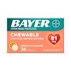 Aspirin Regimen Bayer, 81mg Chewable Tablets, Pain Reliever, Orange, 36 Count