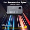 Retro Game Console 128G USB Drive with Batocera Game System, 43254 Retro Games Emulator Game Console Stick, Wireless Retro Game Console with 74 Emulators, Plug and Play Retro Drive for PC/Handheld