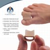 Dr. Frederick's Original 2 Piece Fabric Toe Separators - Bunion Relief Toe Spacer Set - 1 Pair Fabrigrip Toe Protectors - For Men & Women