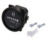 Mechanical Round Hour Meter AC DC 12V 24V 36V 48V 60V 72V Quartz Hour Meter for Marine Engine Truck Snowmobile Boat Generators Tractor Lawn Mower Golf Carts Forklift