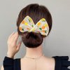 6 PCS Deft Hair Bun Maker, Multicolor Hair Bun Deft Bun Hair Tie French Twist Hair Bun Lazy Hair Curler Bun Clips Hair Accessories for Women Girls Hairstyle