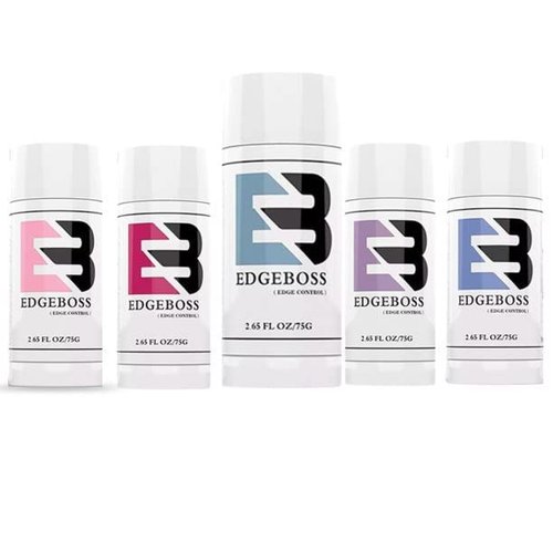 EdgeBoss Hair Wax Stick - Non-Greasy Styling Wax for Slick Hair Wigs, Control Flyaways & Edge Frizz - 5 Pack