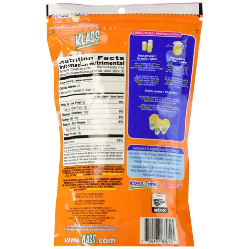 KLASS Mango Instant Drink Mix 14.1 oz