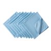 KLNYOO Microfiber Glass Cleaning Cloths Lint Free Streak Free Quickly and Easily Clean Windows & Mirrors Without Chemicals Polishing Cloth 16x16 Inch 8 Pack Blue