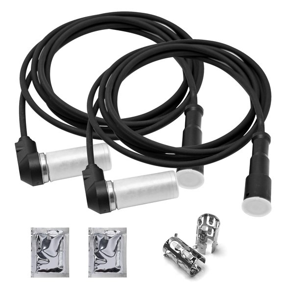 2 Pcs Truck Wheel Speed ABS Sensor Harness Compatible with Meritor Compatible with Wabco 4410328140 4410326180