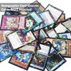 Katomula 100pcs Holographic Card Sleeves, Holographic Diamond Standard Size Card Sleeves for Poke, MTG, Yu-gi-oh, Anime Cards