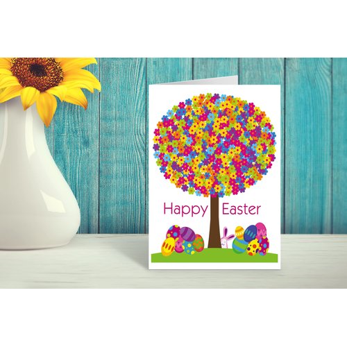 Stonehouse Collection | Assortment of 16 Blank Easter Cards | Cute Cards for the Kids & Adults | Boxed Set For A Happy Easter | Family Owned & Operated in the USA