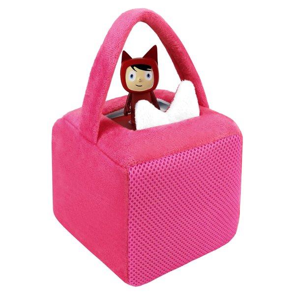 Annmore Carrying Case for Toniebox, Pouch for Tonies, Drop-proof and Dust-proof, Gift for Boys Girls, Storage Bag for Toniebox, Purple