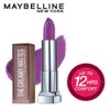 Maybelline New York Color Sensational Purple Lipstick Matte Lipstick, Vibrant Violet, 0.15 oz