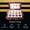 EBIN NEW YORK Desert Rose - Secret of Pharaoh Eyeshadow Palette, Highly Pigmented and Blendable, Cruelty-Free, Long-Lasting Matte & Shimmer