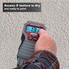 Calculated Industries 7440 AccuMASTER XT Digital Moisture Meter | Handheld |Pin Type | Backlit LCD Display | Detects Leaks, Damp and Moisture in Wood, Walls, Ceilings, Carpet and Firewood