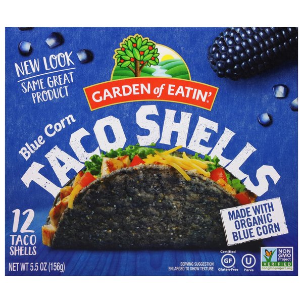 Garden of Eatin' Taco Shells Blue Corn, 5.5 Oz