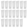 UPSTORE 20PCS Emply Plastic Cosmetic Soft Tube Vial Bottles with Flip Cover Makeup Travel Sample Packing Storage Holder Container for Toothpaste Shampoo Facial Cleanser Body Lotion (20ml/0.7oz)