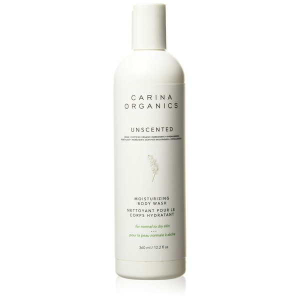 Carina Organics Unscented Body Wash, 360 Milliliters
