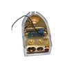 Universal 12-24V Car Digital Display Positive Negitave 0/8 Gauge AWG Gold Plated Car Battery Terminal Car Audio Parts