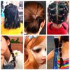 Tesvyns 1500pcs Mini Hair Rubber Bands, Non-slip Rubber Hair Bands for Girls, Elastic Hair Ties(0.5 inch) Black