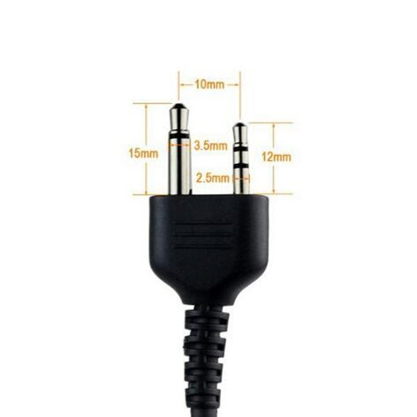 FANVERIM Throat Mic Headset with Finger Ptt Compatible with Midland LXT630VP3 LXT600VP3 LXT500VP3 GXT1000VP4 GXT1050VP4 GXT1030VP4 T71VP3 G5 M99 75-785 75-810 75-822 SP-410 2 Way Radio