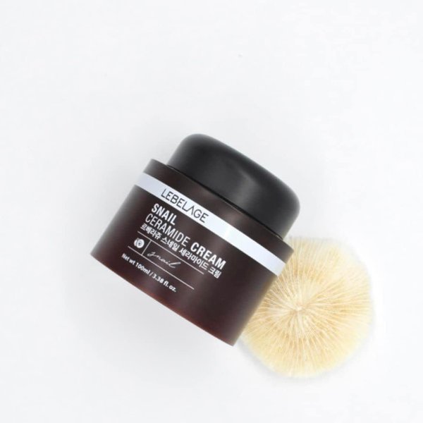 LEBELAGE Snail Ceramide Repair Intensive Care Cream 3.38 fl oz / 100ml Korean Skincare, Improves Skin Tone and Fine Wrinkles, Smooth Skin Texture