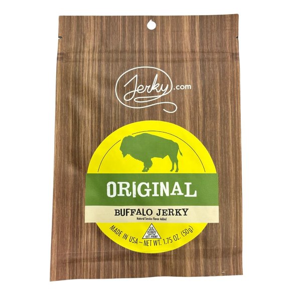 Jerky.com Original Buffalo Exotic Jerky 1.75 Ounce (Pack of 1)
