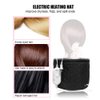 Household Electric Heating Hat Cap Adjustable with 3 Mode Temperature Control Hot Oil Treatment Hat for Hair Care US Plug 110V,Electric Thermal Heat Cap, Electric Thermal Heat Cap, Household Ele