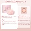 NewBang Highlighter Makeup Powder Plush Peach Ball Puff Glitter Shimmer Sparkle Loose Patting Powder for Body Face Hair Multi-Use High Gloss Shine Bright Illuminator Makeup Glossy Diamond Glow
