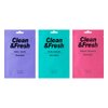 EUNYUL [PACK OF 10] Clean & Fresh Sheet Mask 22 ml / 0.74 fl.oz. 10 types Korean Sheet Mask Bundle Pack For All Skin Type Face Mask Pack