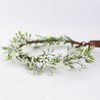 KorViSHOW Weeding Flower Crowns: Green Leaf Renaissance Bohemian Floral Wreath Headband Crafts for Women Girls in Christmas Festival Party Vacation Photography Props
