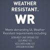 Legrand radiant 885TRWRWCC8 15 Amp 125V Outdoor Tamper Resistant Weather Resistant Residential Grade Decorator Duplex Receptacle Outlet, White (1 Count)