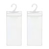 Handicap Placard Holder,- 10.6" x 5" Ultra Transparent Disabled Parking Permit Placard Protective Holder Protector for Car Sun Visor with Note Paper Slot(Set of 2)
