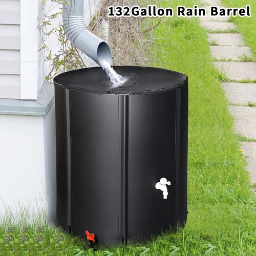 Premium Folding Rain Barrels for Eco-Friendly Water Collection - Choose Your Capacity (29.53 x 39.37)