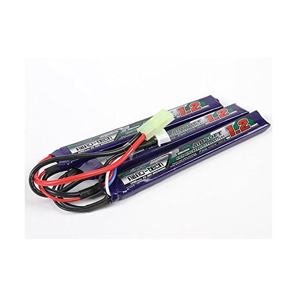 Turnigy Nano-tech 1200mAh 3S 25-50C Lipo Airsoft Pack